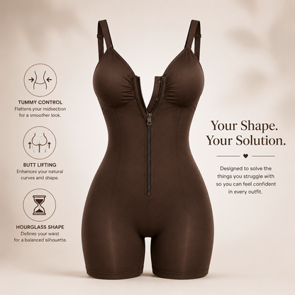 Seamless Tummy-control Butt-lifting Shapewear Bodysuit