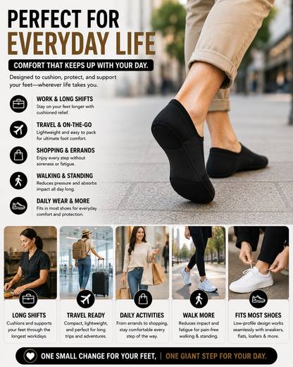 Invisible Comfort™ Anti-Slip Socks